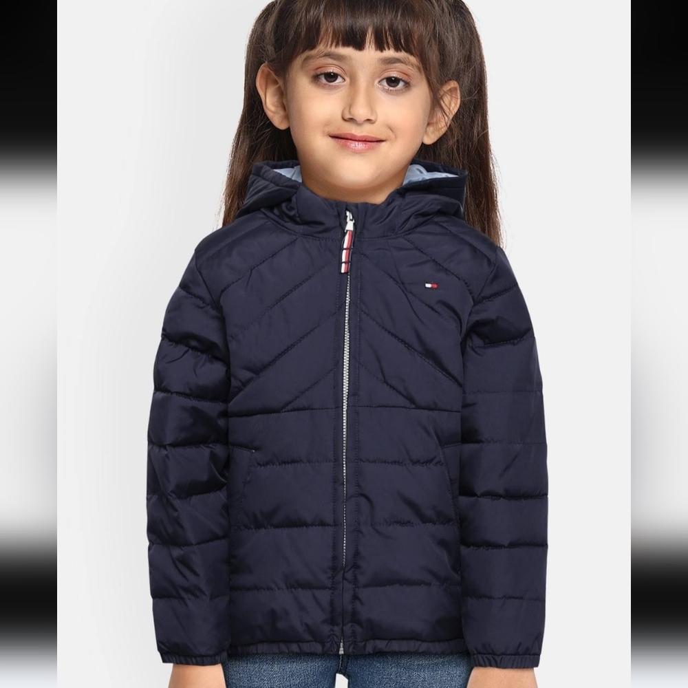 Childs Tommy Hilfiger Blue Quilted Jacket